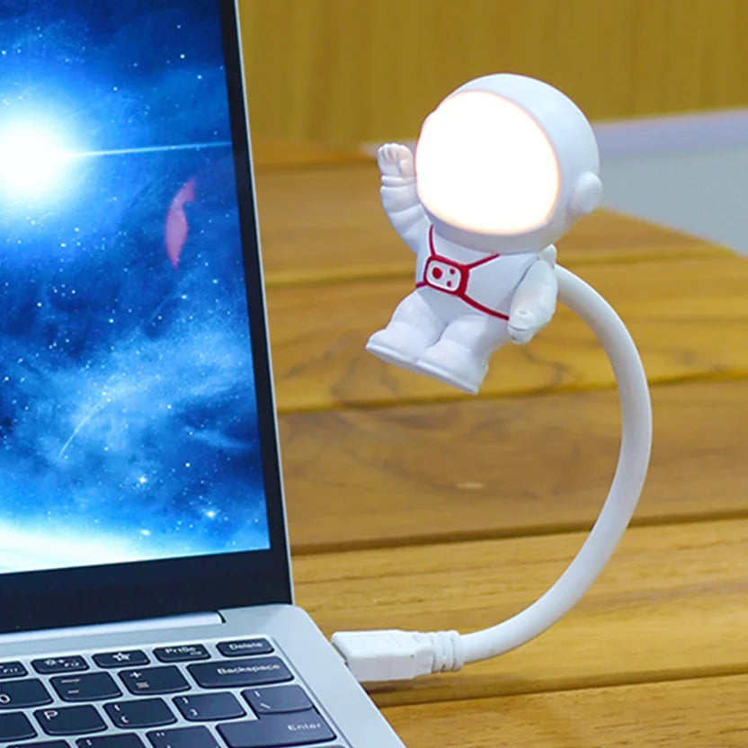 Astronaut USB Night Light Voice Control
